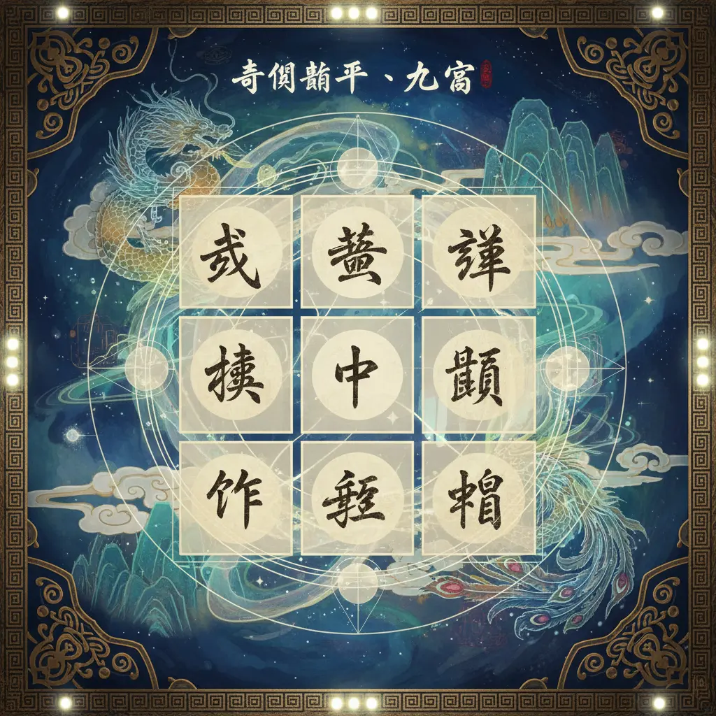 奇門遁甲 - 九宮