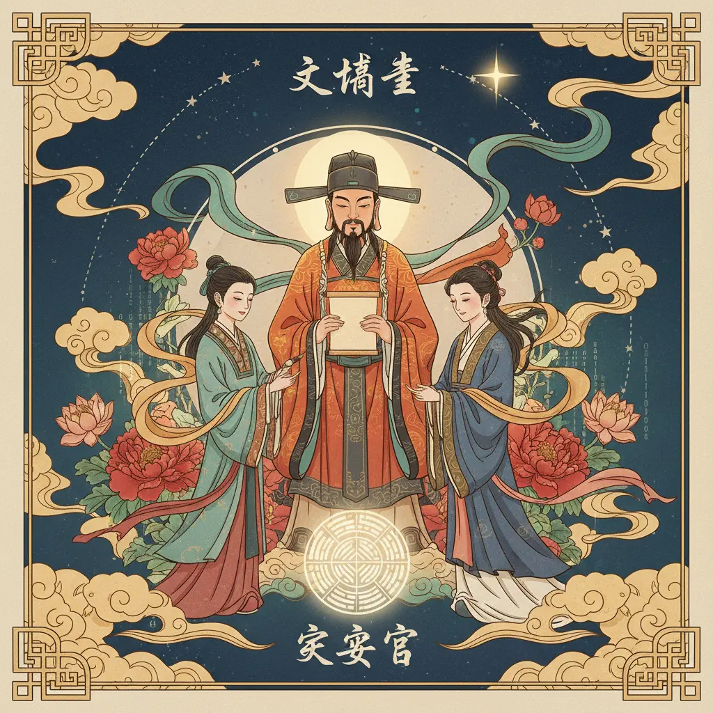 夫妻宮 - 文昌星