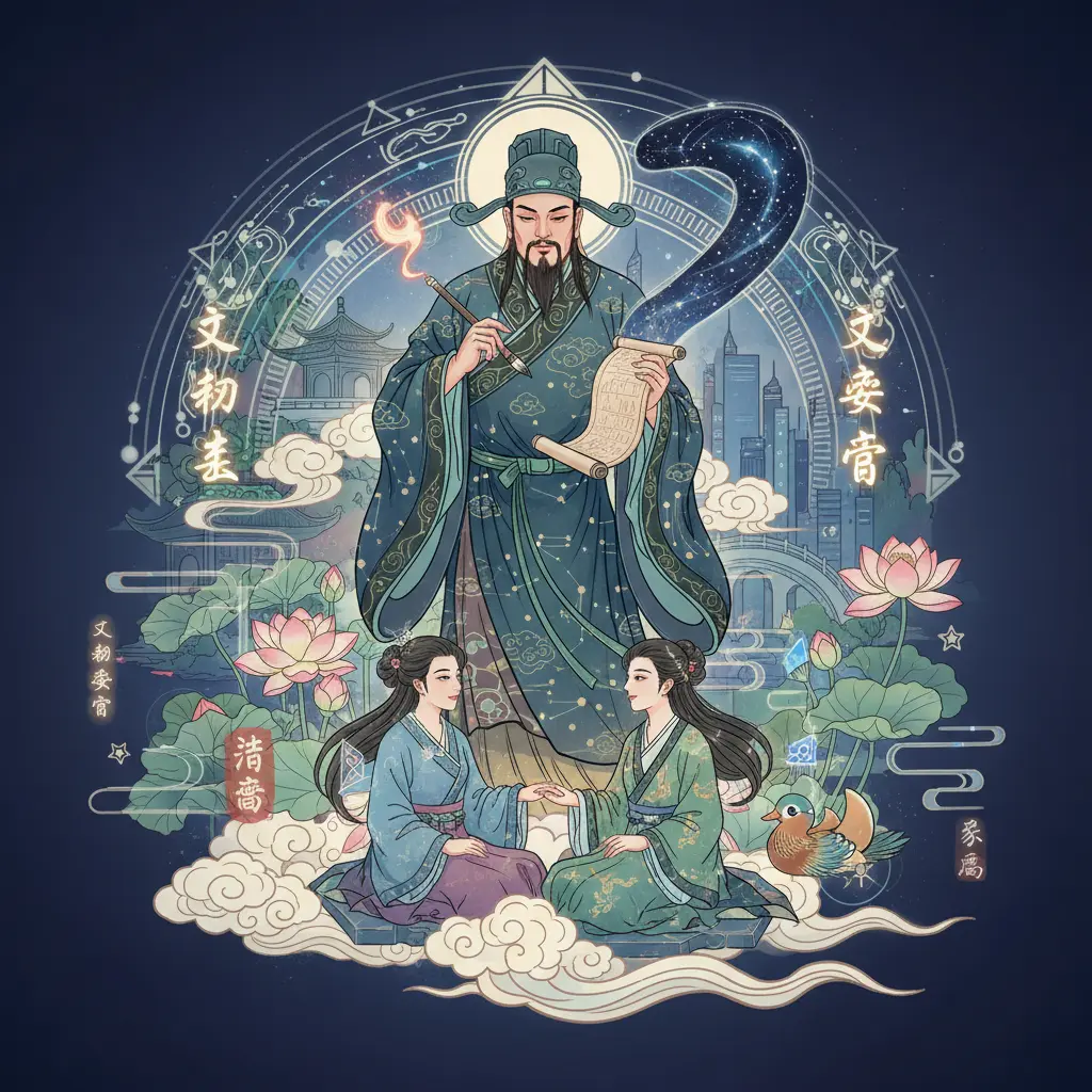 夫妻宮 - 文曲星