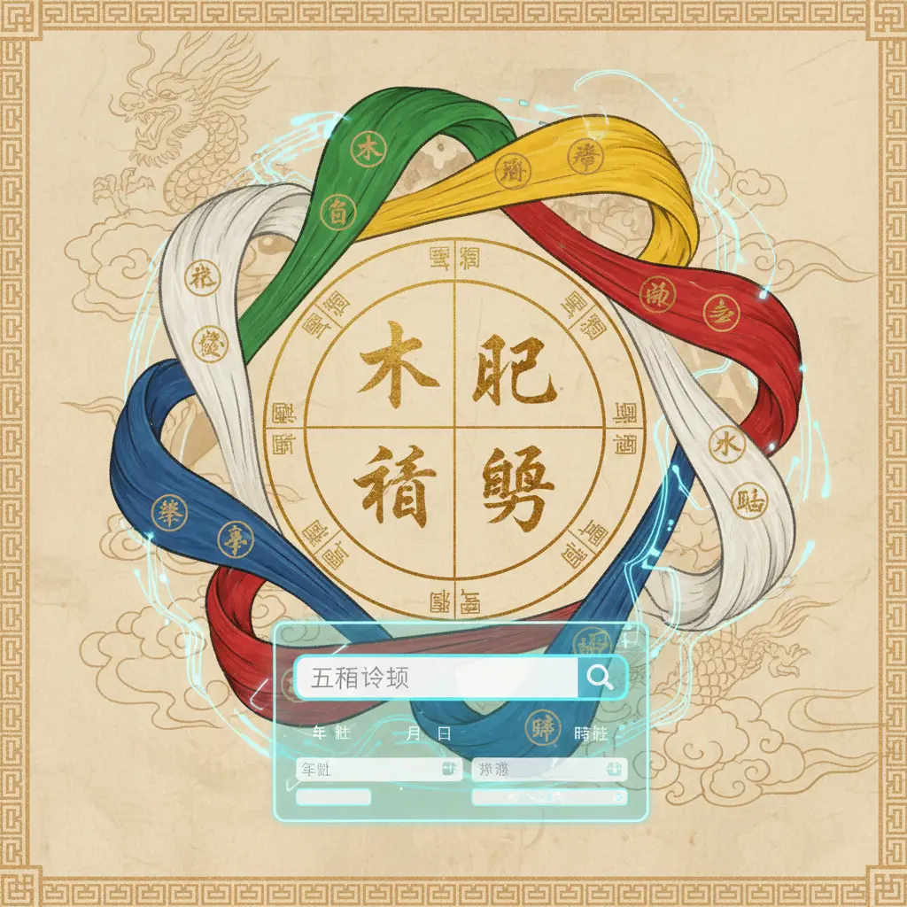 五行查詢 - 生辰八字