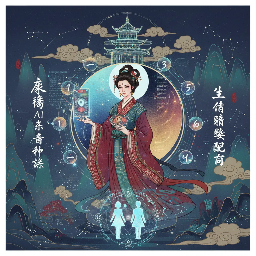 生命靈數配對 - 柯夢AI塔羅占卜師