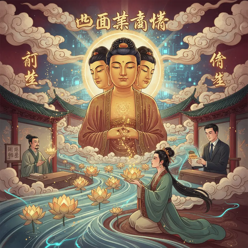 前世今生 - 四面佛點燈