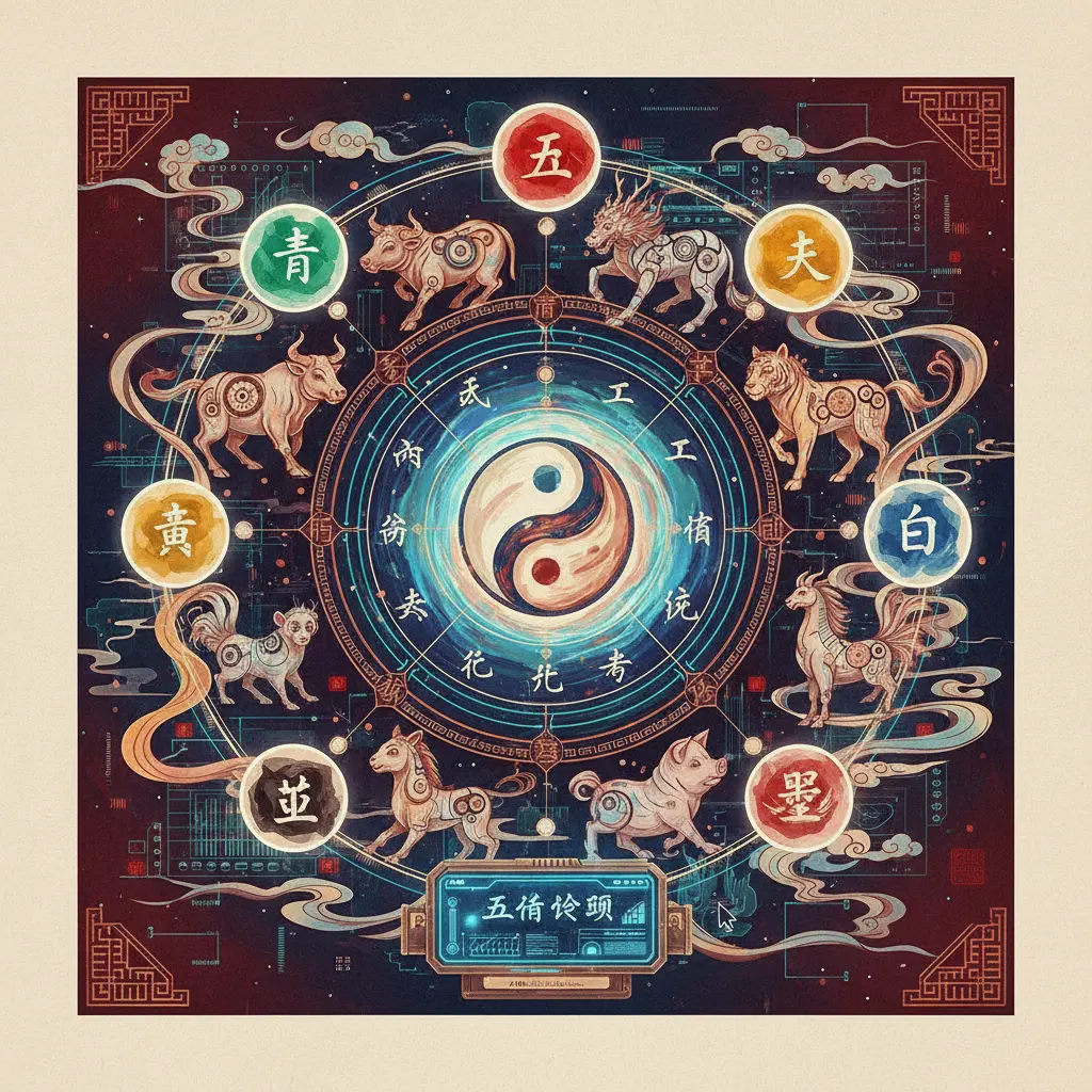 五行查詢 - 天干地支