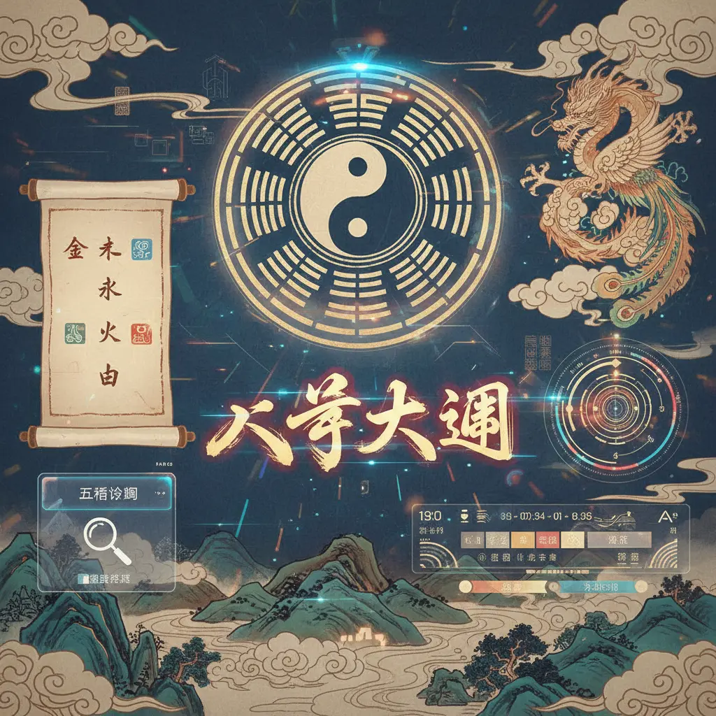 五行查詢 - 八字大運