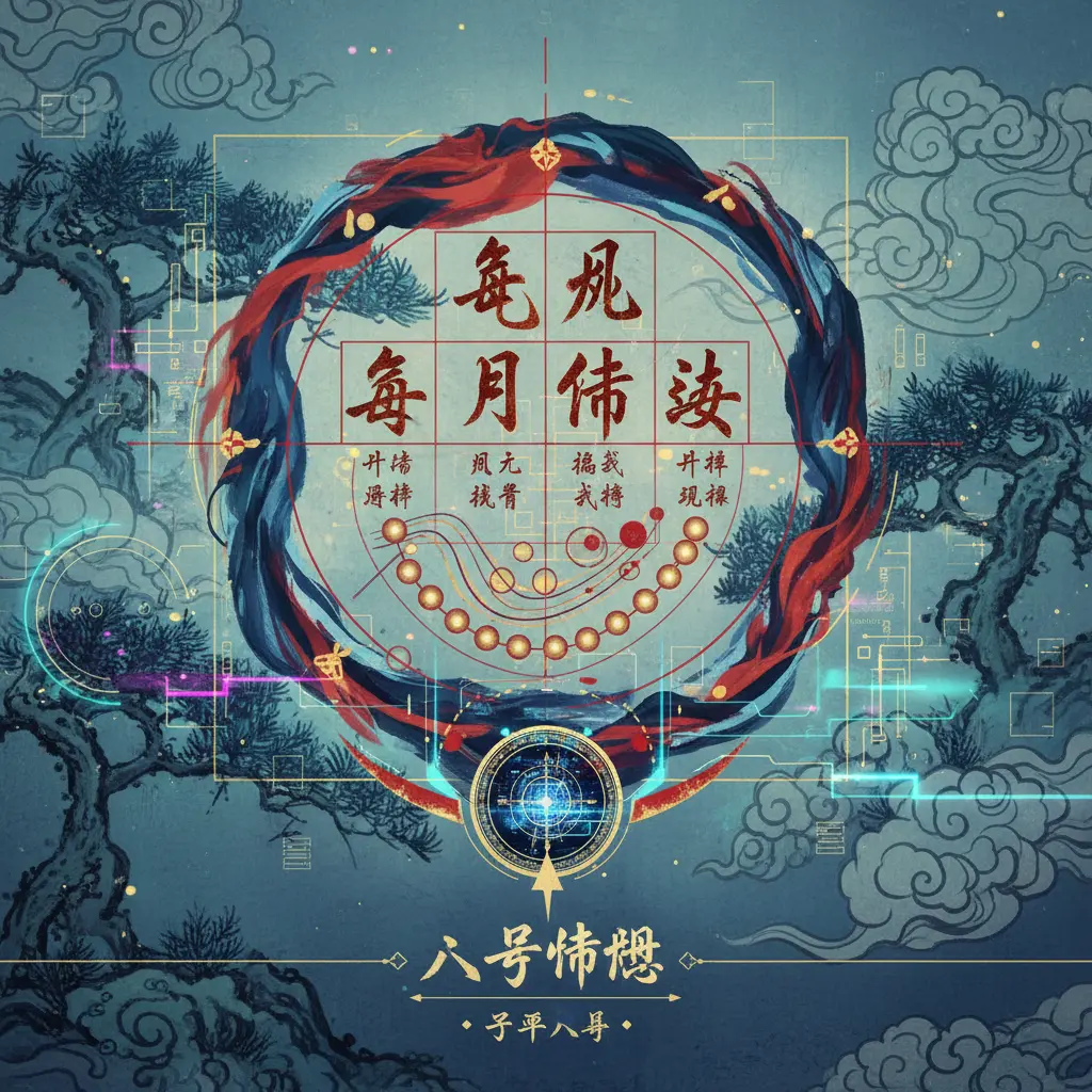 子平八字 - 八字命盤