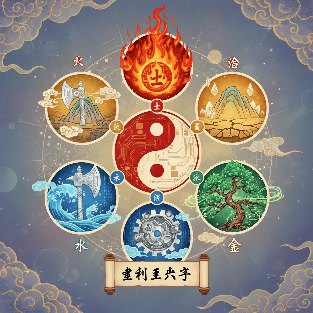 韋千里八字 - 五行