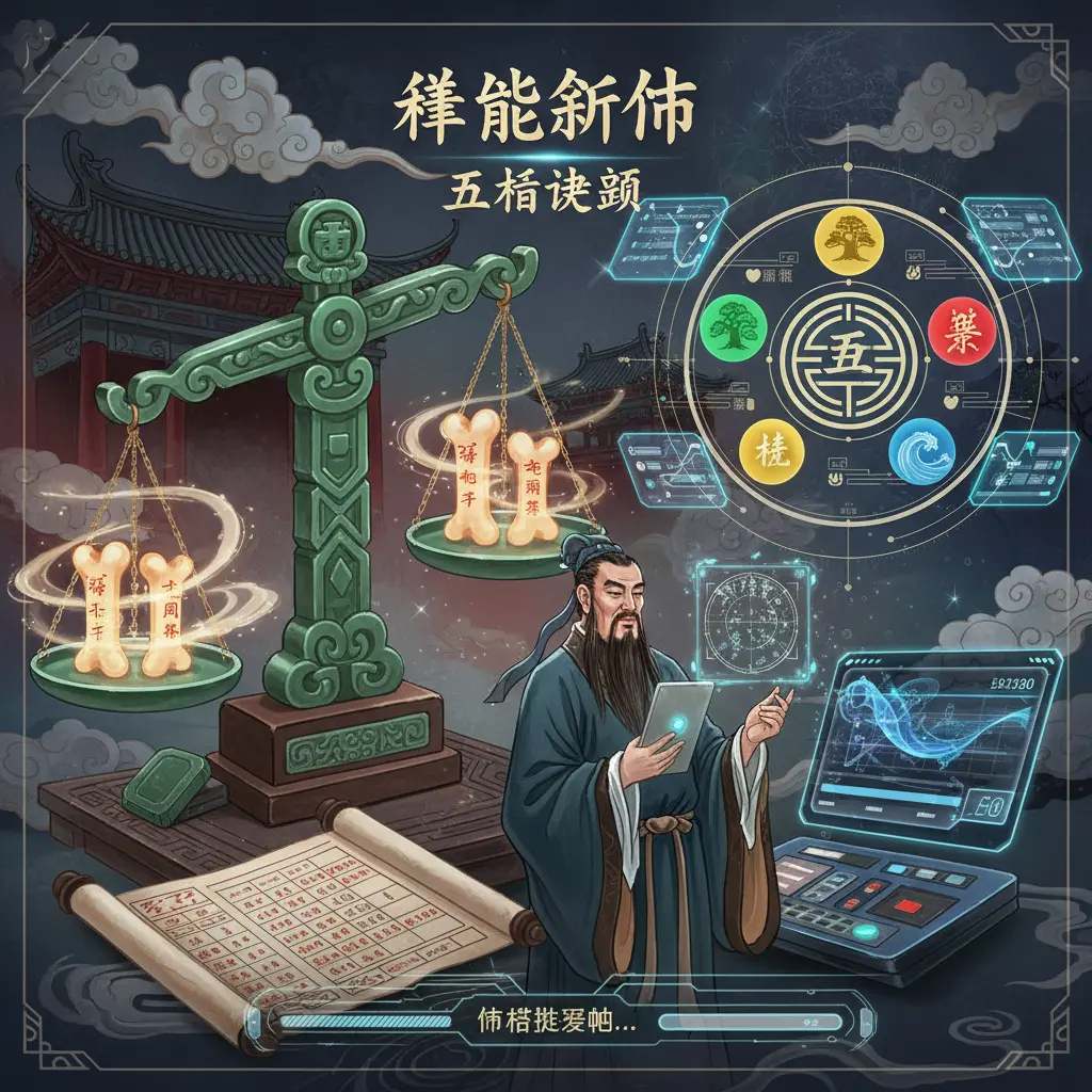 五行查詢 - 稱骨算命